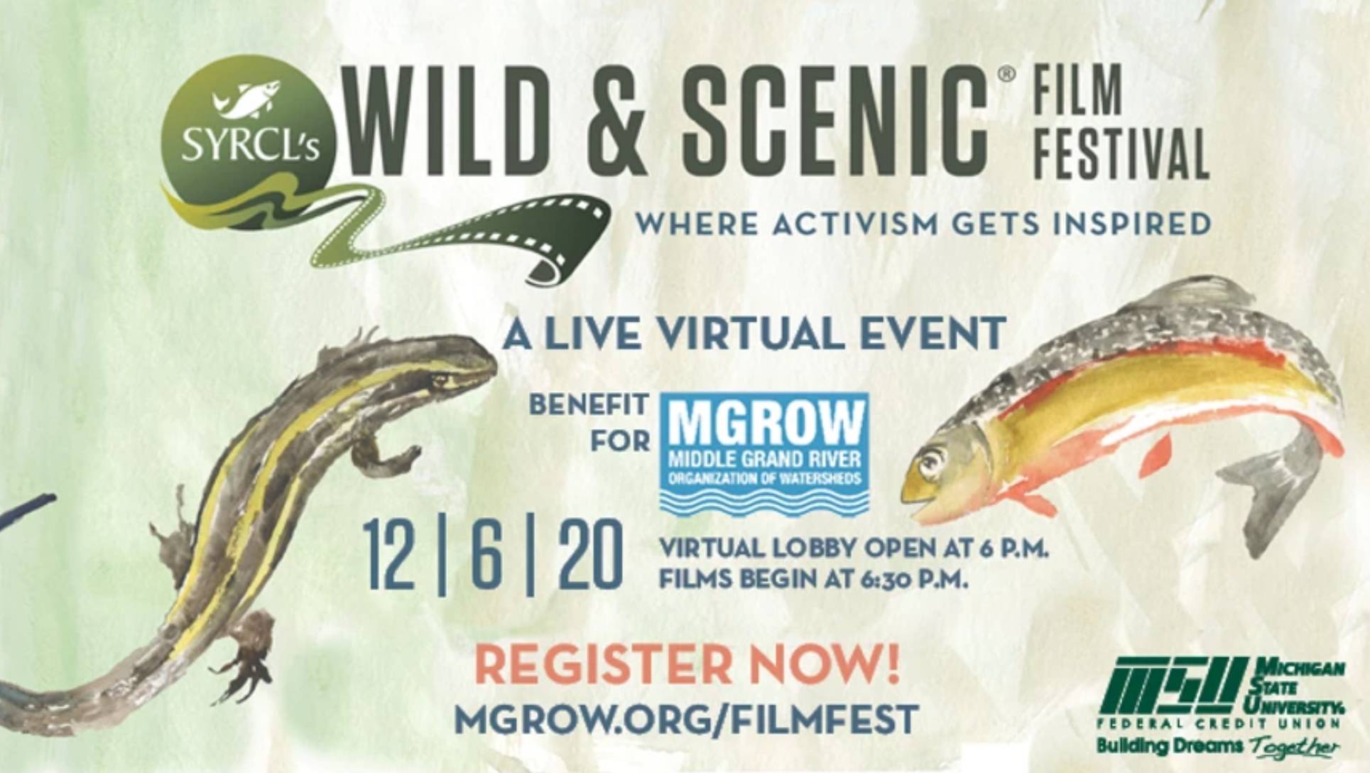 Wild and Scenic film festival flyer